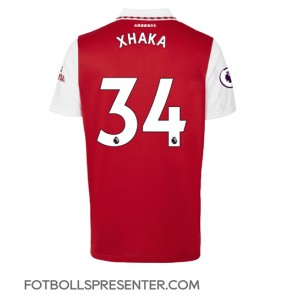 Arsenal Granit Xhaka #34 Hemma Matchtröja 2022-23 Kortärmad